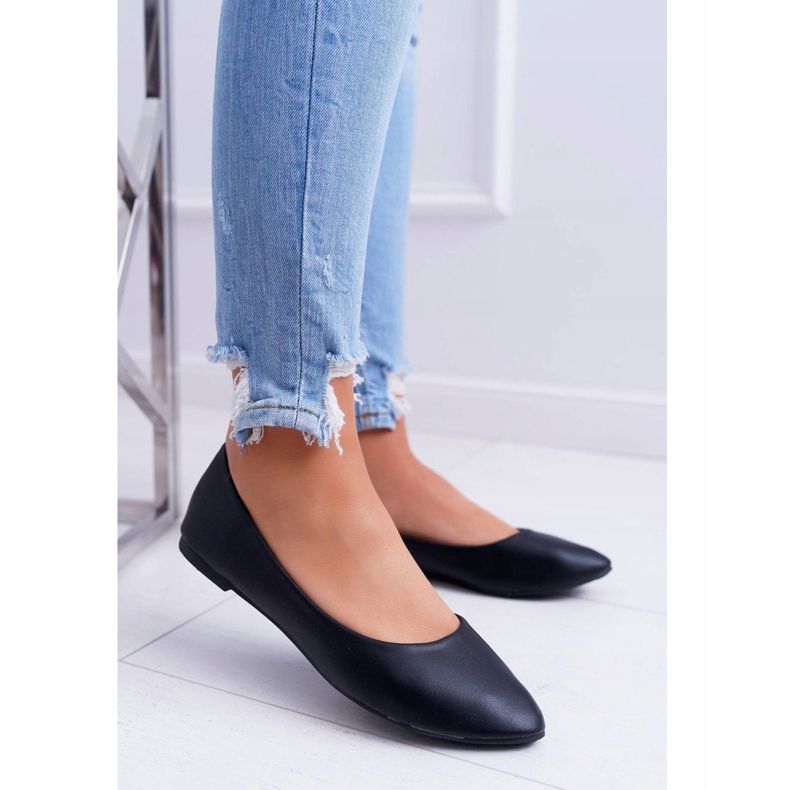 PS1 Klasszikus női balerinák, fekete lumen 1 PS1 Klasszikus női balerinák, fekete lumen 1