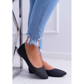 PS1 Női balerinák csillogó fekete Fifi 2 PS1 Női balerinák csillogó fekete Fifi 2