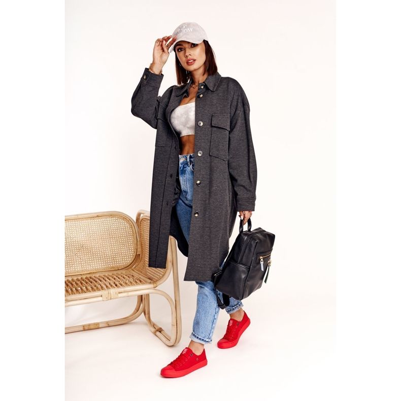 Női cipők Big Star Red AA274007 piros 1