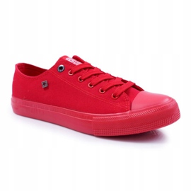 Férfi cipők Low Big Star Red AA174007SS19 piros 2