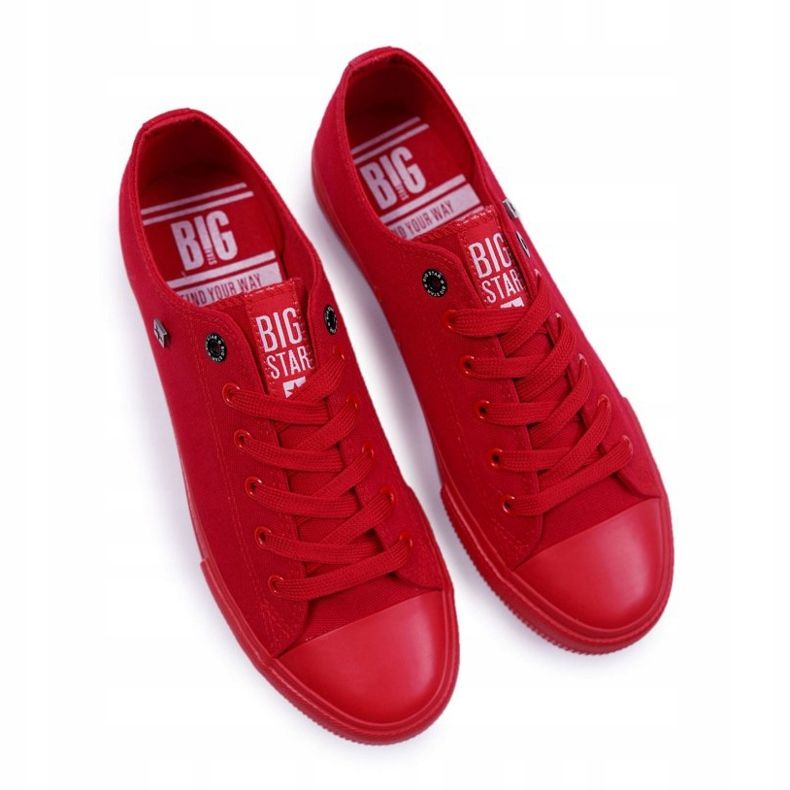 Férfi cipők Low Big Star Red AA174007SS19 piros 1