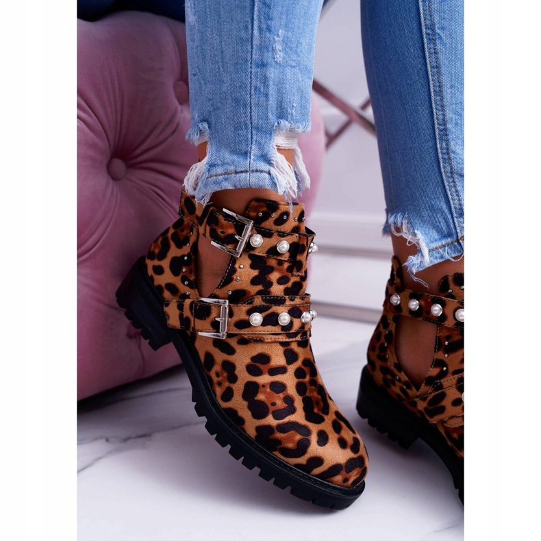 NFR Párduc csizma kivágással Cadenza barna 2 NFR Párduc csizma kivágással Cadenza barna 2