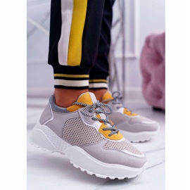 NFR Női sportcipő Magas talp, sárga Chillout szürke sokszínű 1