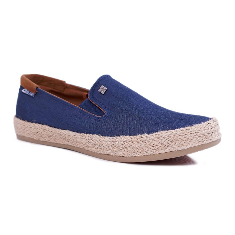 Férfi cipők Espadrilles Big Star Navy Blue DD174246 sötétkék 1 Férfi cipők Espadrilles Big Star Navy Blue DD174246 sötétkék 1