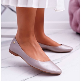 Női balerinák Maciejka Bőr bézs 04100 1 Női balerinák Maciejka Bőr bézs 04100 1