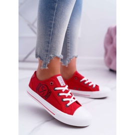 Cross Jeans Női Cipők Cross Farmer Piros DD2R4072 1