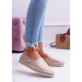 Női espadrilles Big Star, fonott talpbézs DD274769 1