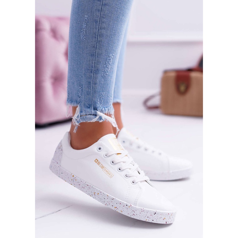 Női cipők Big Star Red Star White AA274A007 fehér 1