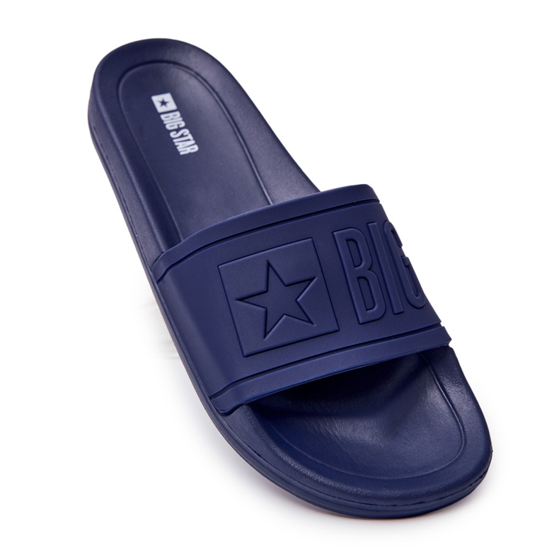 Férfi papucs Big Star Rubber Navy Blue DD174688 kék 2