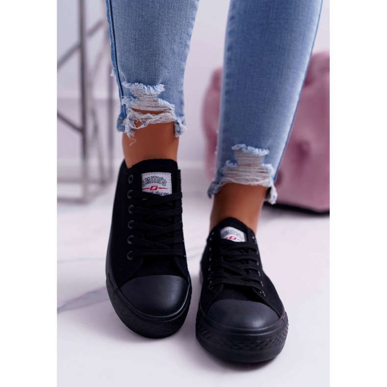 Smith's Smith fekete női alacsony cipők 2