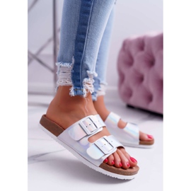 Női ezüst papucs Big Star DD274134 szürke 1