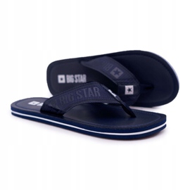 Férfi papucs Papucs Big Star Navy Blue DD174676 sötétkék 1 Férfi papucs Papucs Big Star Navy Blue DD174676 sötétkék 1