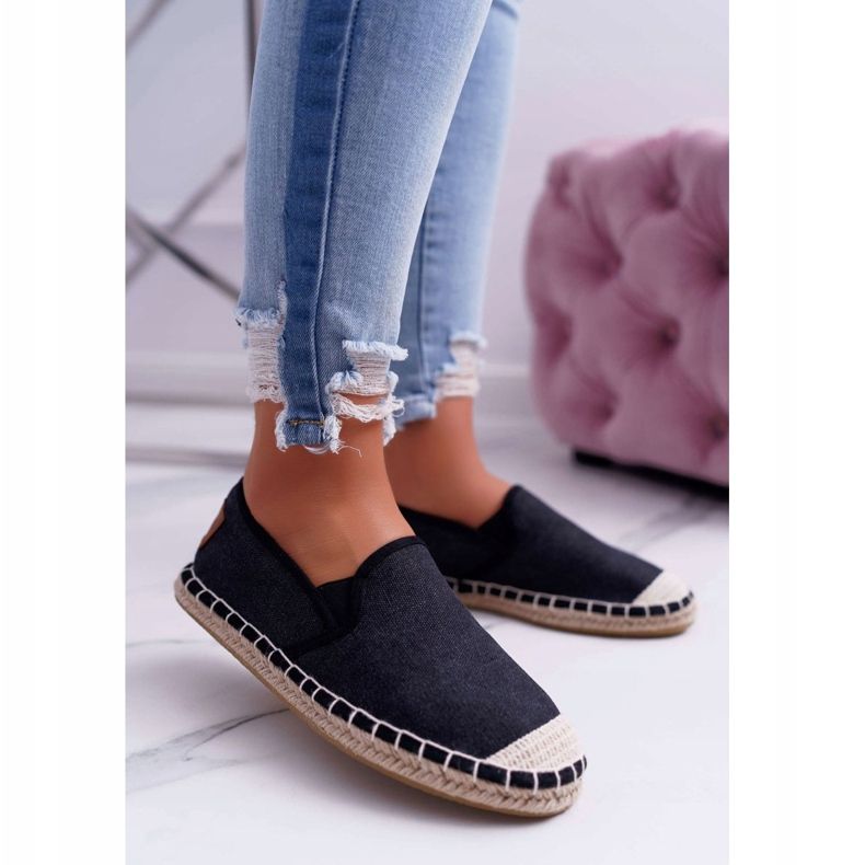 Cross Jeans Női Espadrilles Cross farmer fekete DD2R4106 1