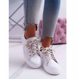 Nicole Női bőr cipők Fehér Viss 2