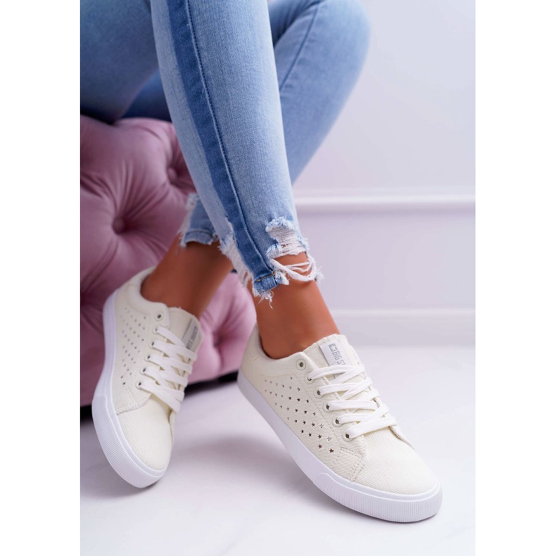 Női cipők Big Star Yellow DD274048 sárga 2