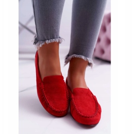Női cipők Sergio Leone Suede Red Winted piros 2 Női cipők Sergio Leone Suede Red Winted piros 2