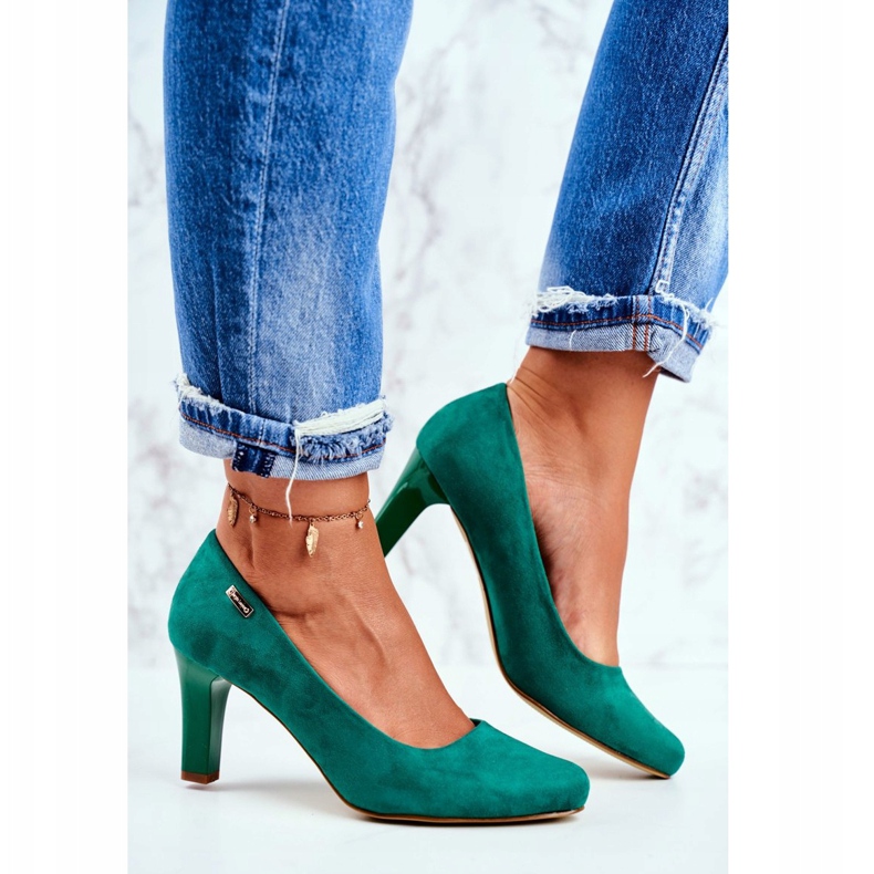 Sergio Leone női szivattyúk Zöld velúr Orsola 2