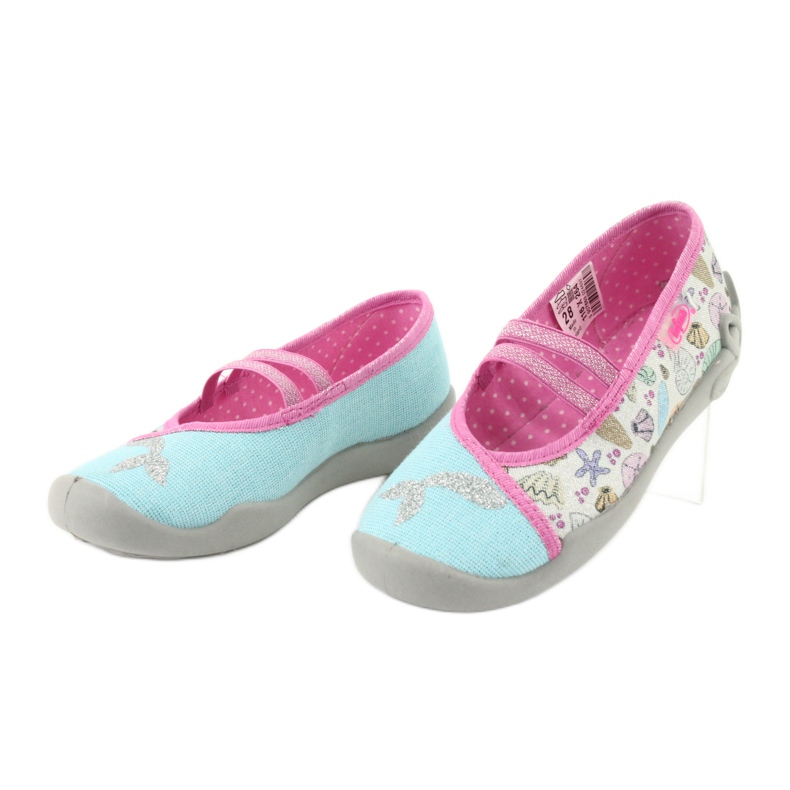 Befado gyermekcipő 116X264 ibolya kék rózsaszín szürke zöld sárga 3