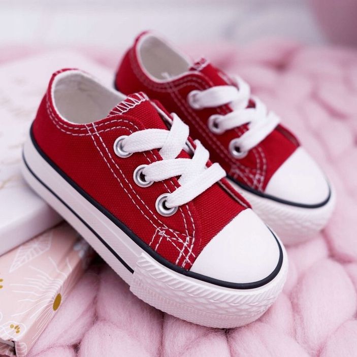 FRROCK Gyermek Red Filemon Classic cipők piros 1