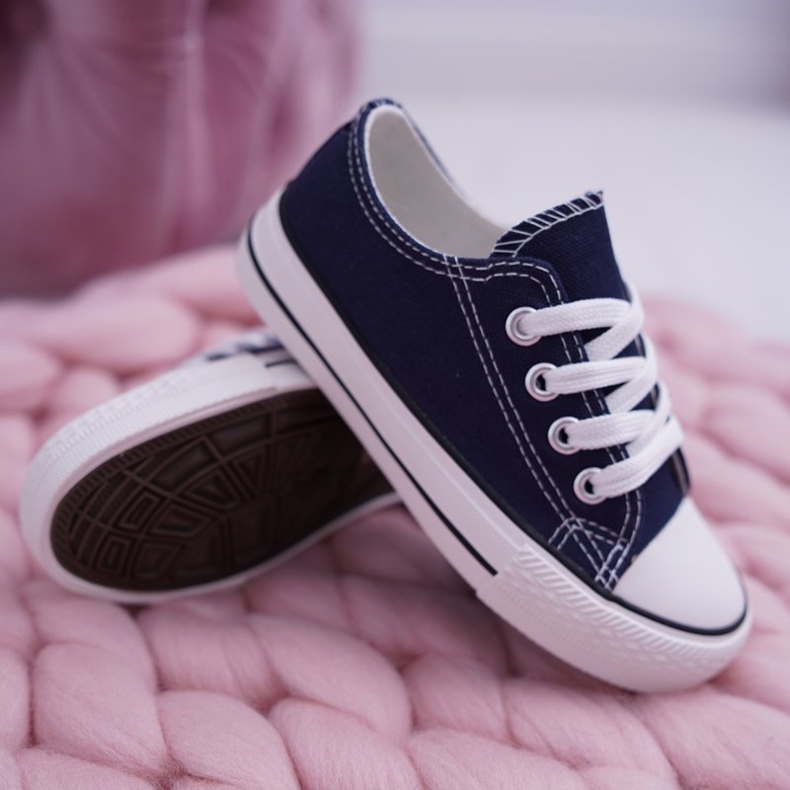 EVE Navy Blue Filemon Ifjúsági Cipők Cipők sötétkék 1