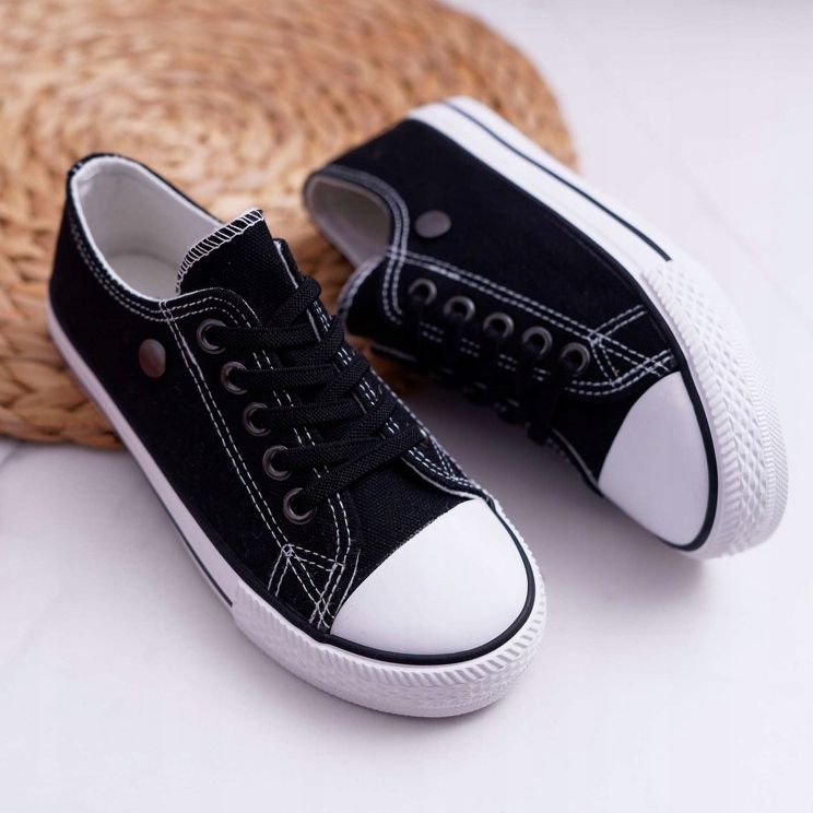 EVE Gyerekcipők Fekete Justika 1