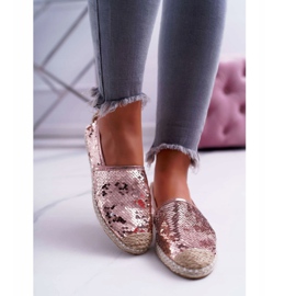 Női espadrilles Lu Boo Pink Flitter Destino rózsaszín 2