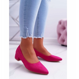PS1 Klasszikus női pumpák Suede Fuchsia Rheya rózsaszín 2 PS1 Klasszikus női pumpák Suede Fuchsia Rheya rózsaszín 2