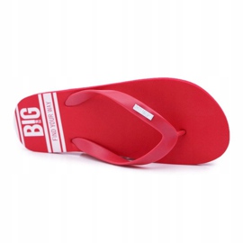 Férfi papucs Papucs Big Star Red AA174416 piros 2
