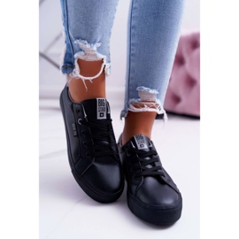 Női cipők Big Star Black EE274314 fekete 2