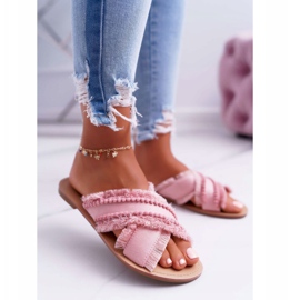 Vices Női anyagú papucs satu 7269 Pink Jamen rózsaszín 1