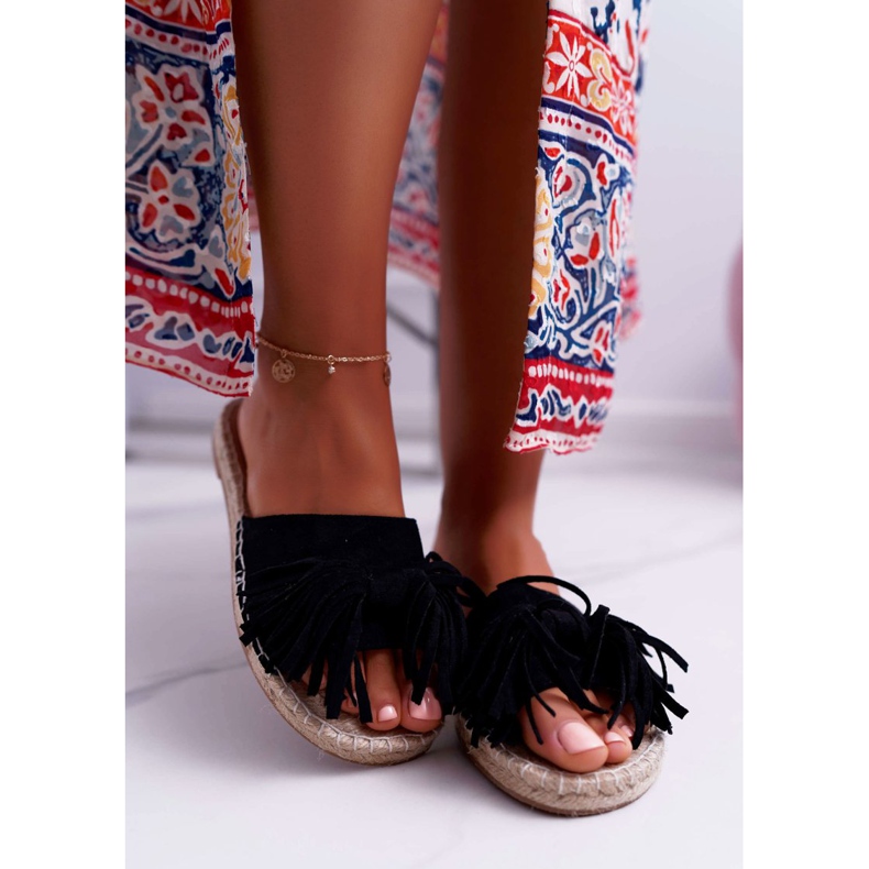 PV1 Női fekete Boho Vices 8458 papucs 2