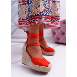 Női szandál Wedge Orange Tahaya narancs 1