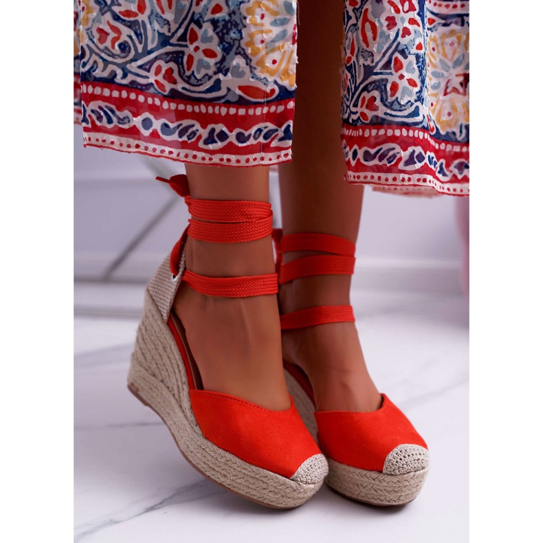 Női szandál Wedge Orange Tahaya narancssárga 2