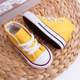 FRROCK Gyermek klasszikus magas sárga Filemon cipők 2 FRROCK Gyermek klasszikus magas sárga Filemon cipők 2