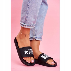 Női papucs Big Star Black DD274A266 fekete 1