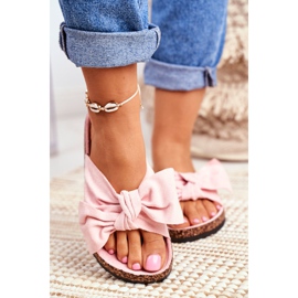 BUGO Női papucs parafa íjporon Pink Wendy rózsaszín 2