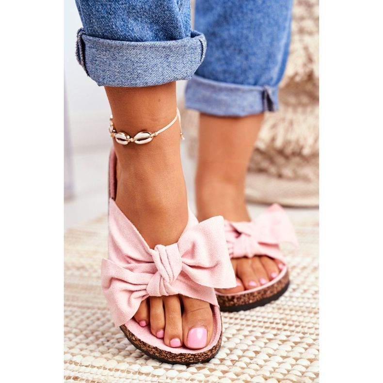 BUGO Női papucs parafa íjporon Pink Wendy rózsaszín 2