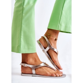 HV Golden Sonner női szandál aranysárga 1