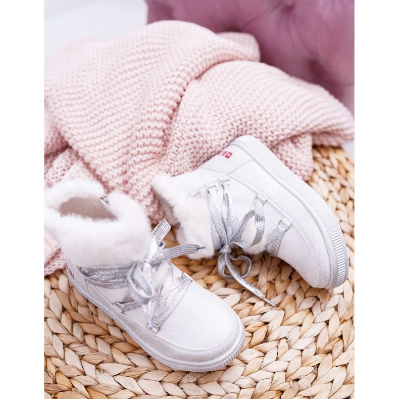 Gyermek lánycsizma Big Star White EE374079 fehér 1