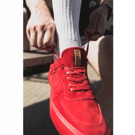 Férfi cipők Low Big Star Suede Red EE174364 piros 1 Férfi cipők Low Big Star Suede Red EE174364 piros 1