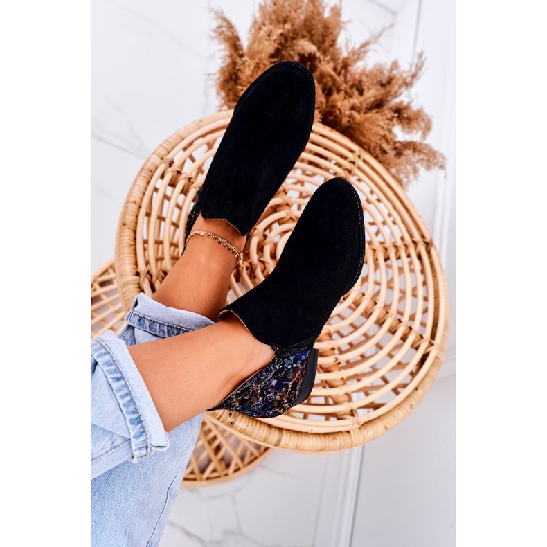 Női lapos csizma Maciejka tavaszi bőr fekete 04091-57 1 Női lapos csizma Maciejka tavaszi bőr fekete 04091-57 1