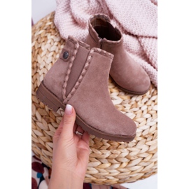 POPA Gyerekcsizma Lapos sarkú Khaki Sicarro 1