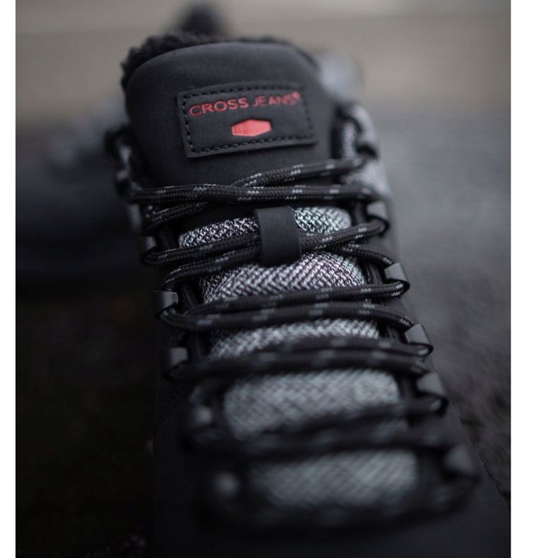 Cross Jeans Férfi túracipő Cross Farmer Fekete EE1R4113C 2