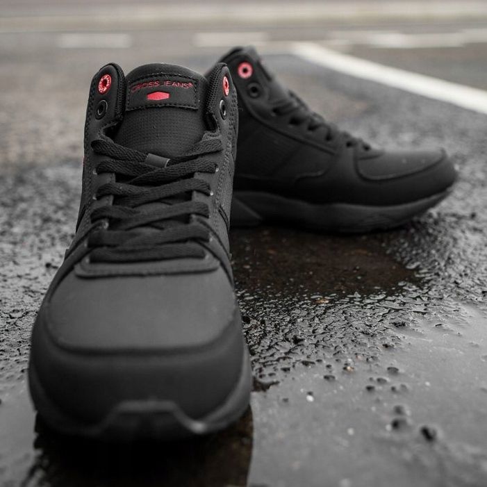 Cross Jeans Férfi túracipő Cross Farmer Fekete EE1R4121C 2