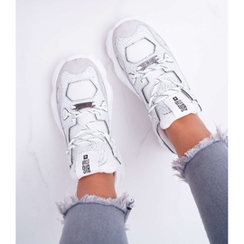 Női sportcipő Big Star, Daniel Lopez, fehér FF274430 sokszínű 1