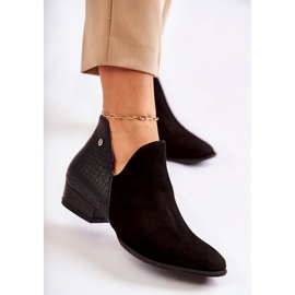 Női lapos csizma Maciejka bőr fekete 04091-62 / 00-5 1