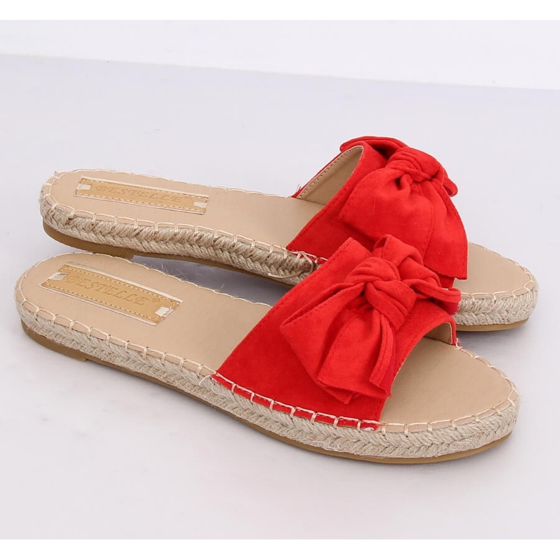 Piros Espadrilles piros A648-ESP-1 Red 2