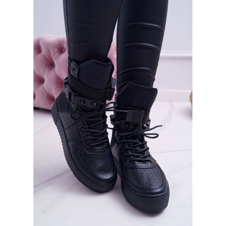 Női sportcipő Fekete Quake övek 2