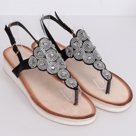 Fekete szandál 7887-PL Fekete 1