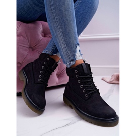 Női bakancsfogók Big Star Black EE274014 fekete 1